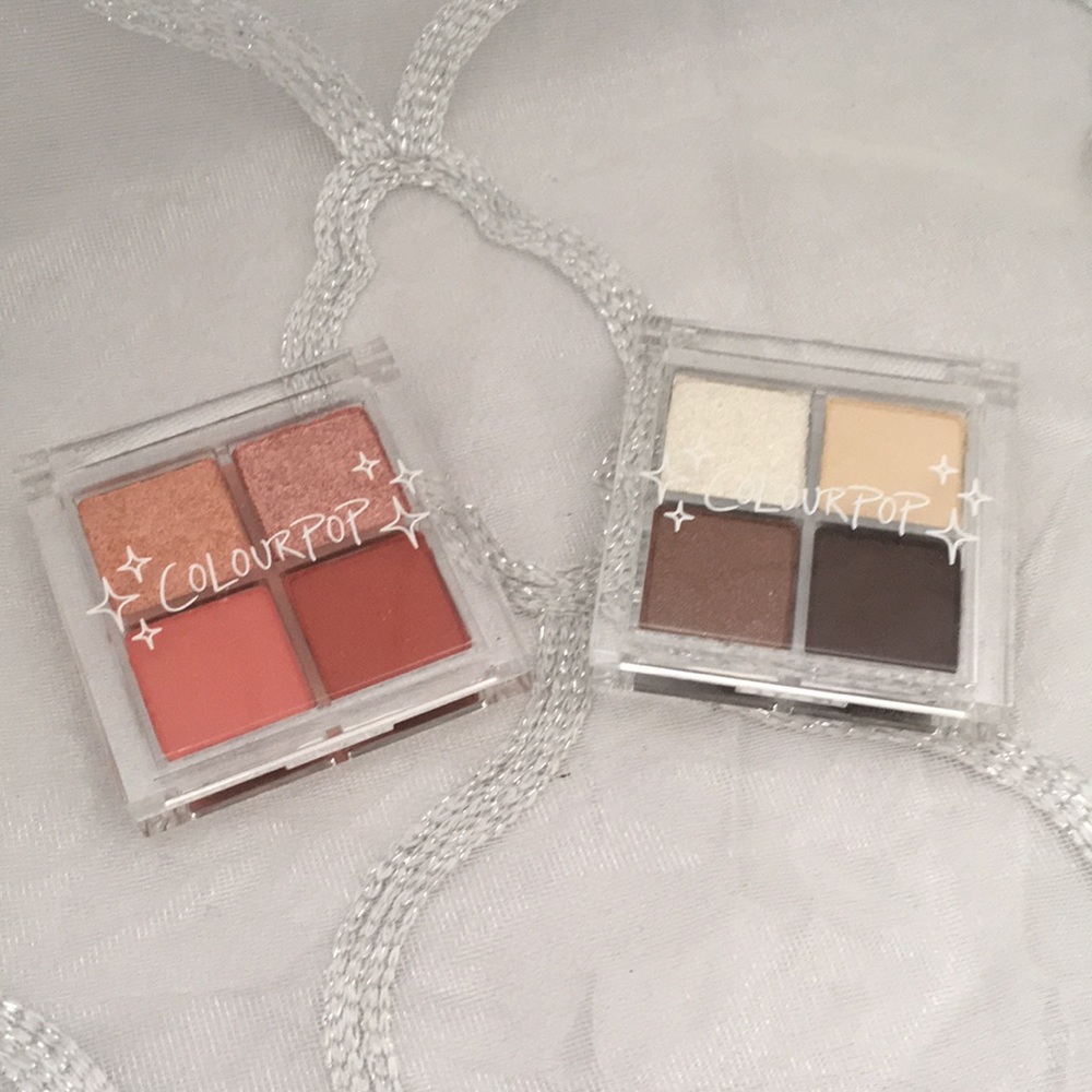 NWT Colourpop pressed powder palette bundle